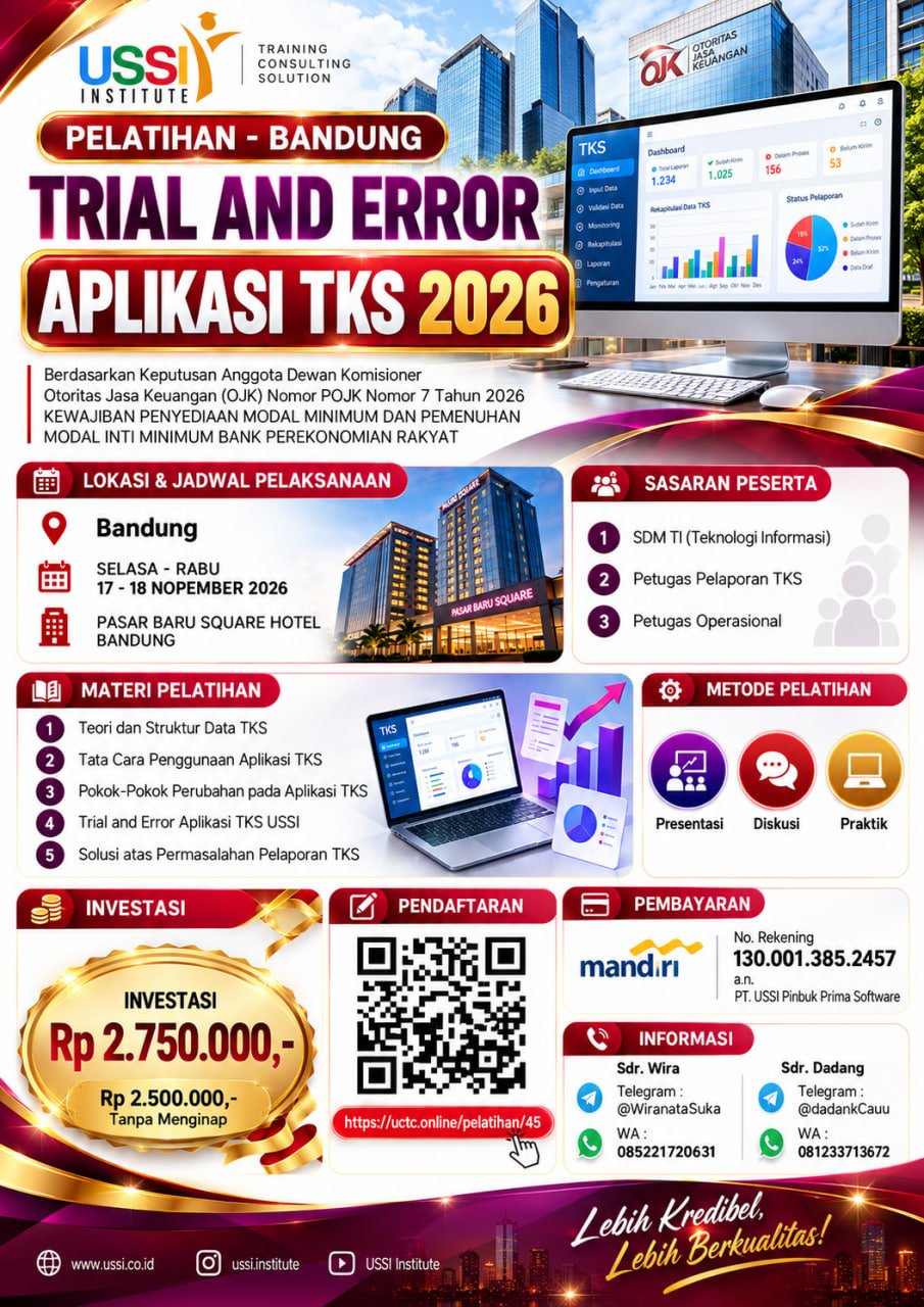 PELATIHAN TRIAL ERROR APLIKASI IBS TKS 2026
