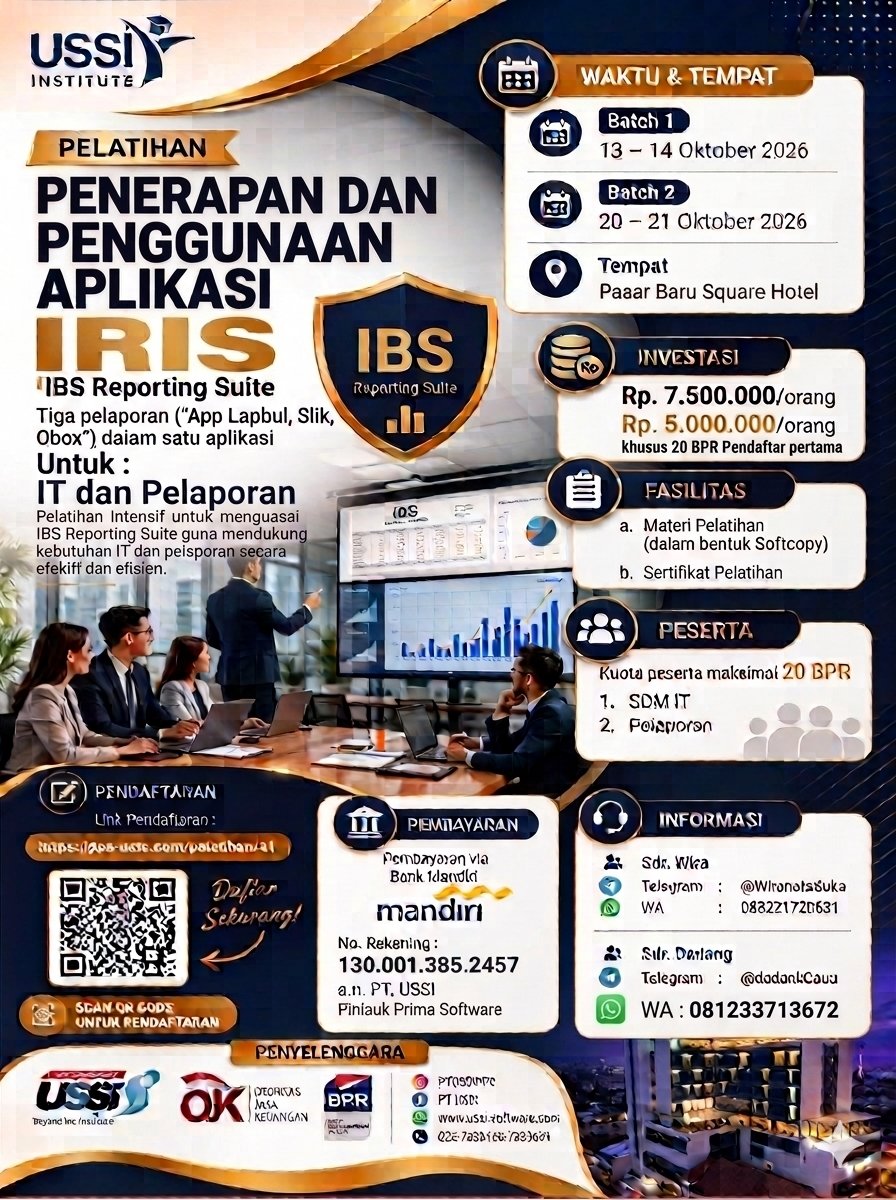 PELATIHAN PENGGUNAAN DAN IMPLEMENTASI APLIKASI IRIS